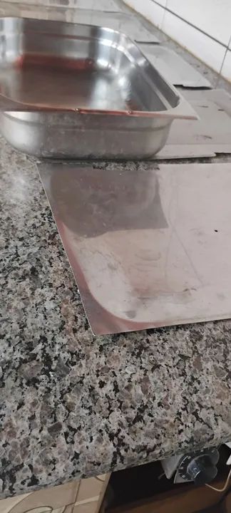 Carro de comida térmica 