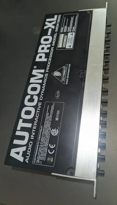 Processador de Áudio Behringer Autocom Pro-XL MDX1600