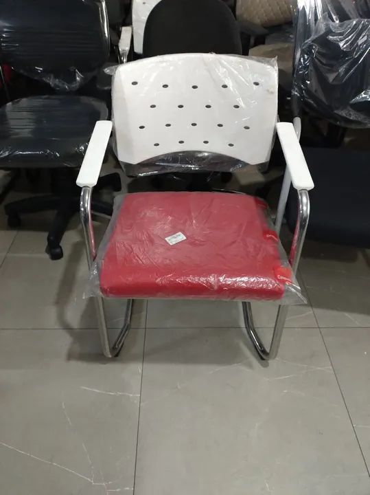 Cadeiras de Escritório Fixas Cavaletti  - Foto 3