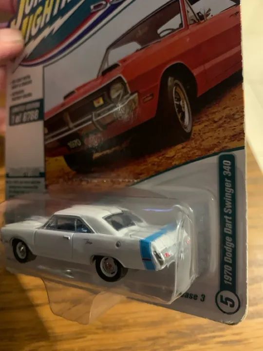 Johnny Lightning 1970 Dodge Dart Swinger 340 - Foto 3
