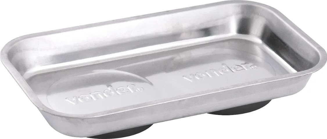 Bandeja magnética retangular 140 mm x 240 mm VONDER 