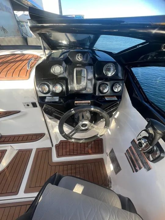 Lancha Royal Mariner 270 cabinada ano 2018. - Foto 5