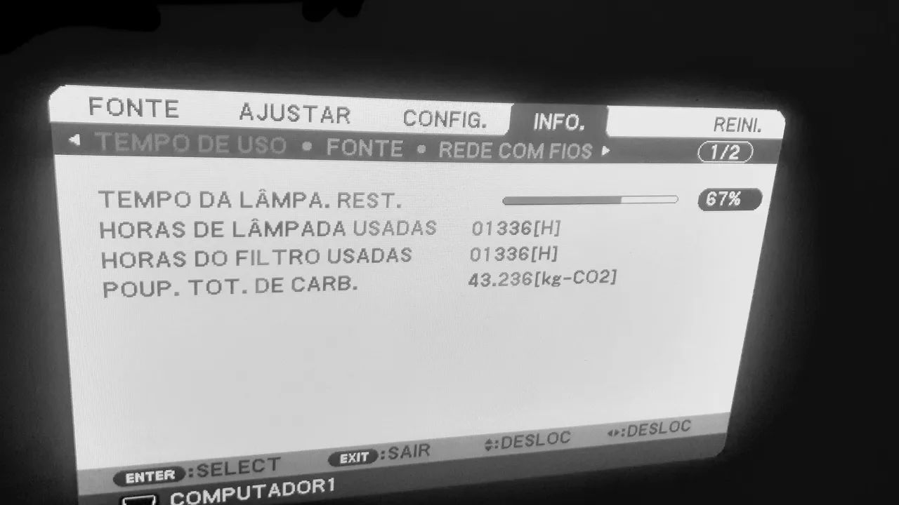 Projetor NP410G - Usado - Foto 4