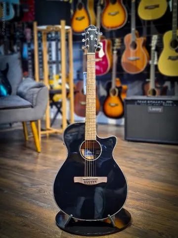 Violão Ibanez Aeg50 Bk Eletroacústico Aço - Foto 2