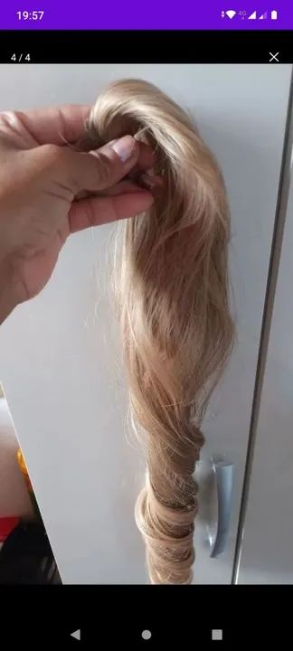 Rabo de cavalo loiro  - Foto 4