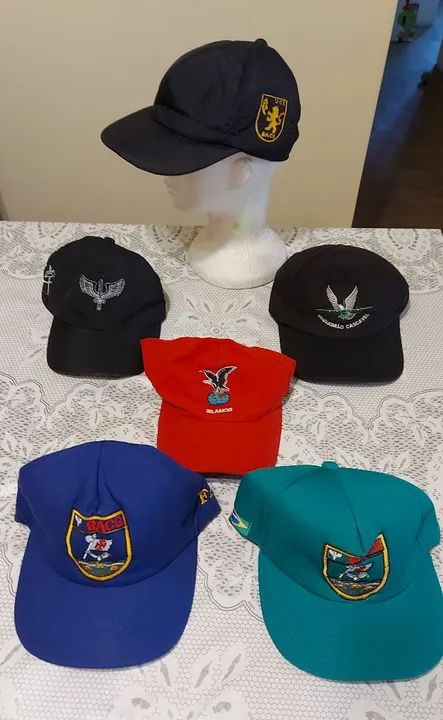 Kit com 6 Bonés Bordados - Novos - Foto 2