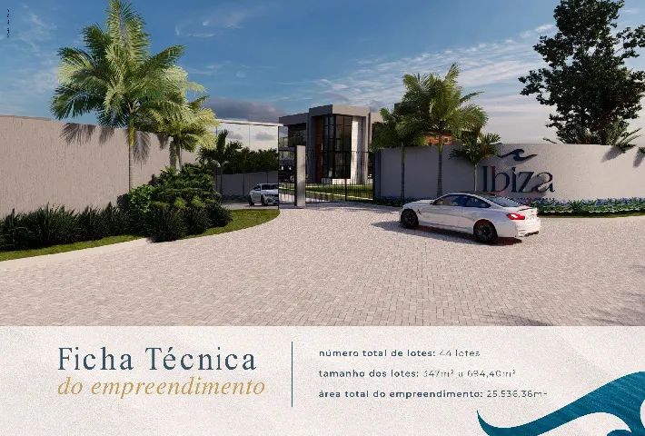 Condomínio Ibiza Praia Resort Araruama - Lotes a partir de 347m²