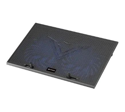 Base Para Notebook C3Tech NBC-80BK 17.3" com 2 Cooler Led Azul - WZetta