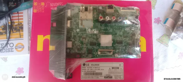 Placa tv LG 43 polegadas