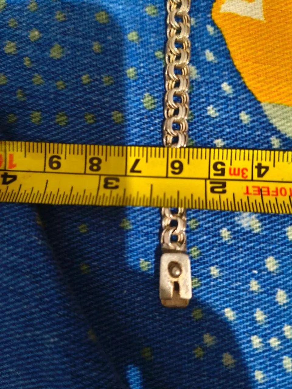Pulseira de Prata 950 Grumet com elos duplos  - Foto 3