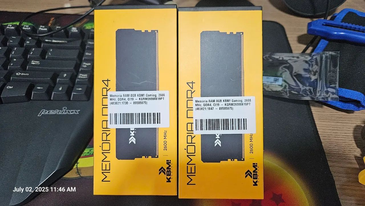 8GB RAM Memory KBM! Gaming DDR4 2666MHz64330127280131120