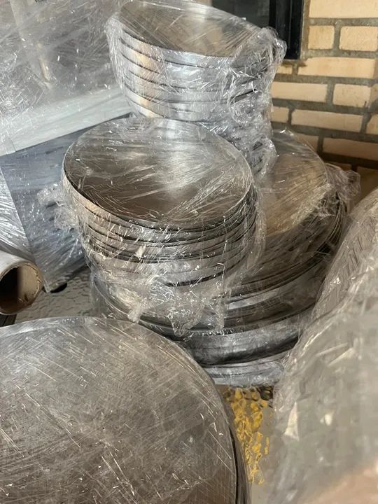 Conjunto de Formas para Pizza em Aço Inox - Foto 2