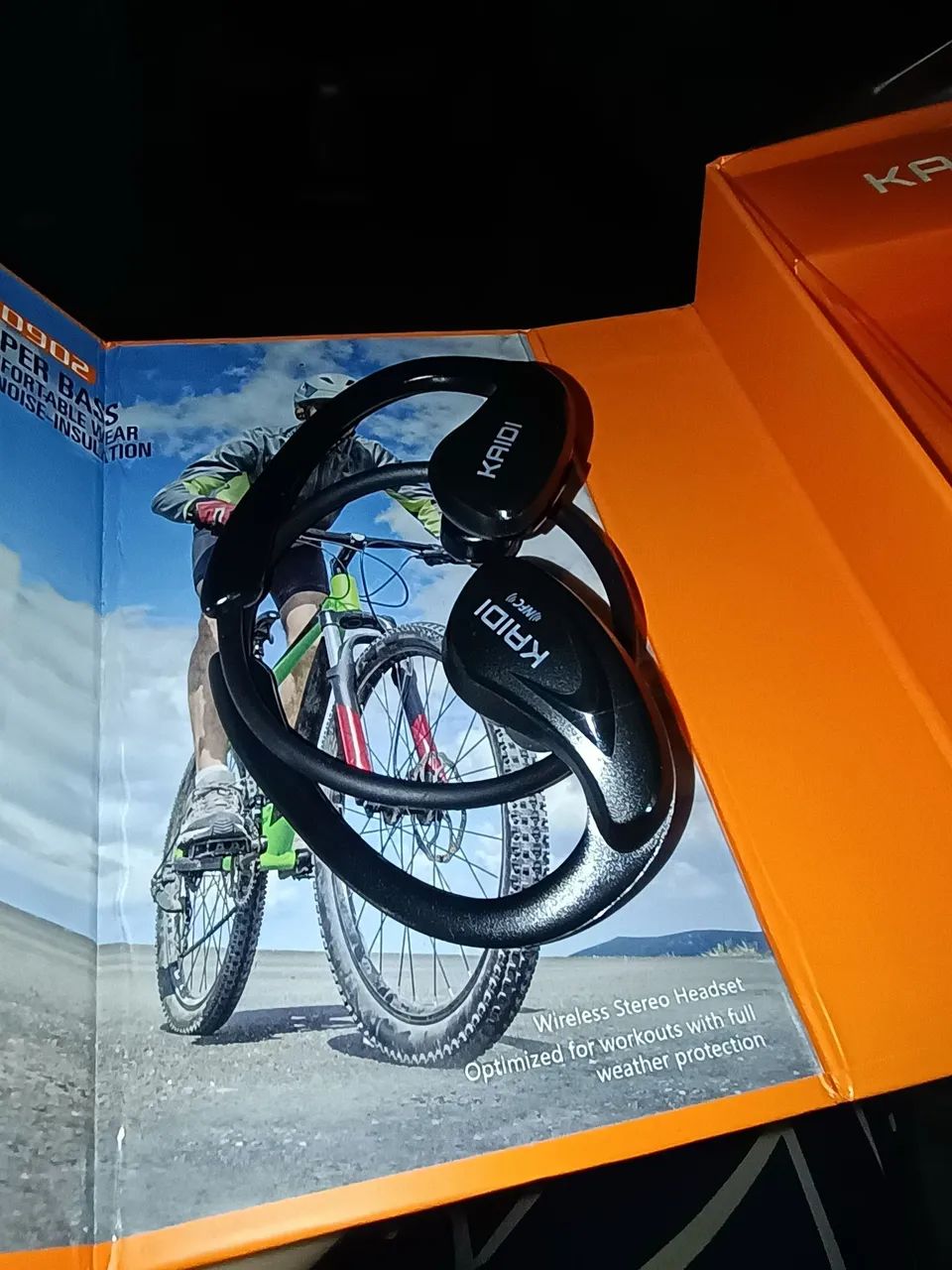 Fone bluetooth haidi novo top pra presente  - Foto 6