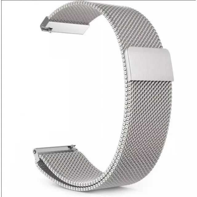 Pulseira Magnética Smartwatch 20mm Prata