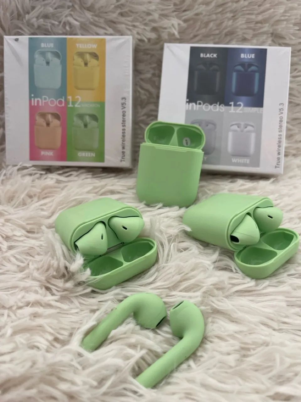 Fone Bluetooth i12 Promoção - Cores Vibrantes! - Foto 4