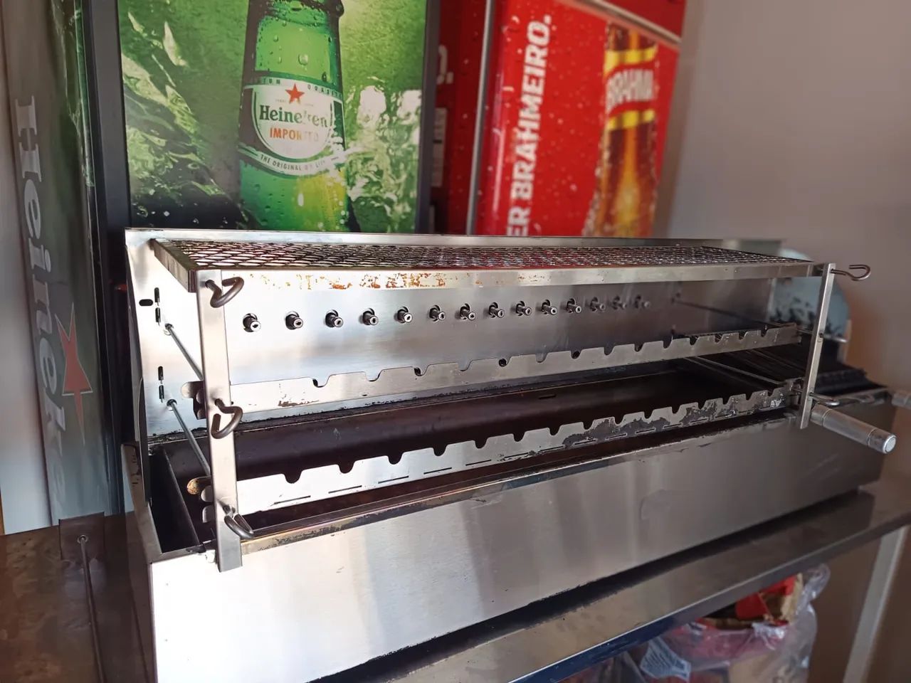 Churrasqueira Poly grill, elétrica 220