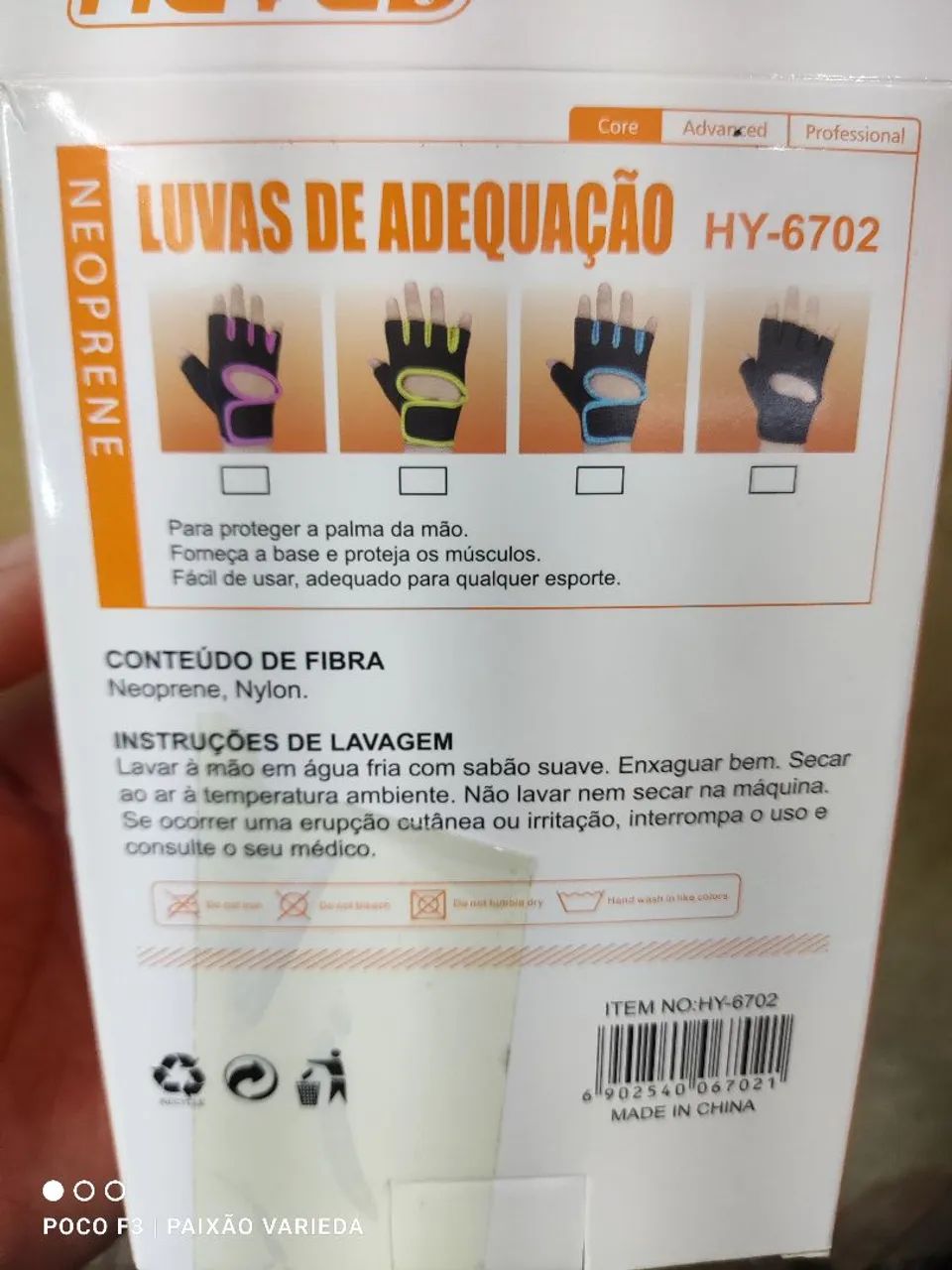 Luvas de Adequação para Treinamento - HEYLD - Foto 2