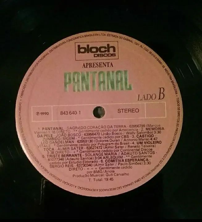 Disco de Vinil - Pantanal -   - Foto 3