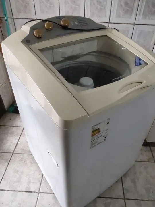 Lavadora De Roupas GE King 15,1 kg Branca Voltagem: 110v 