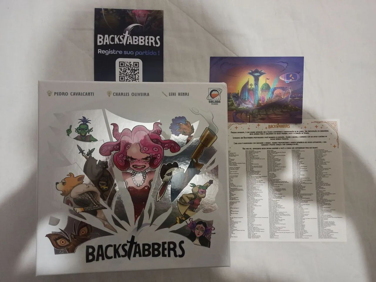 Boardgame Backstabbers Soberano