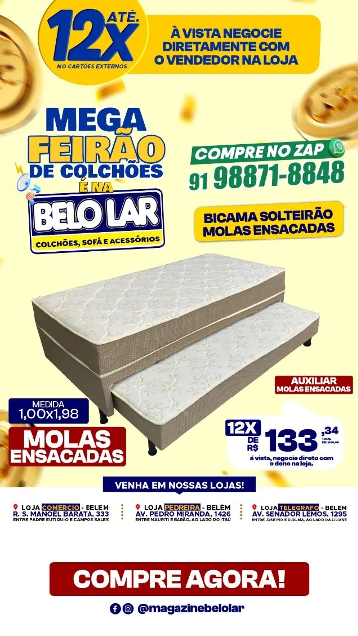 Bicama Molas Ensacadas