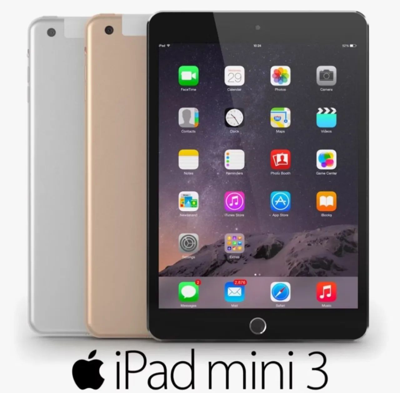 ipad mini 3 128gb  sem detalhes  - Foto 2