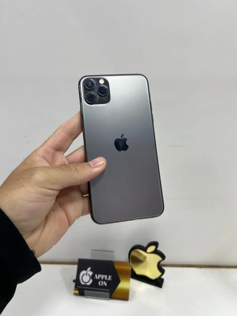 IPHONE 11 PRO MAX CINZA 256GB SEMI NOVO COM CAIXA PROMOÇÃO