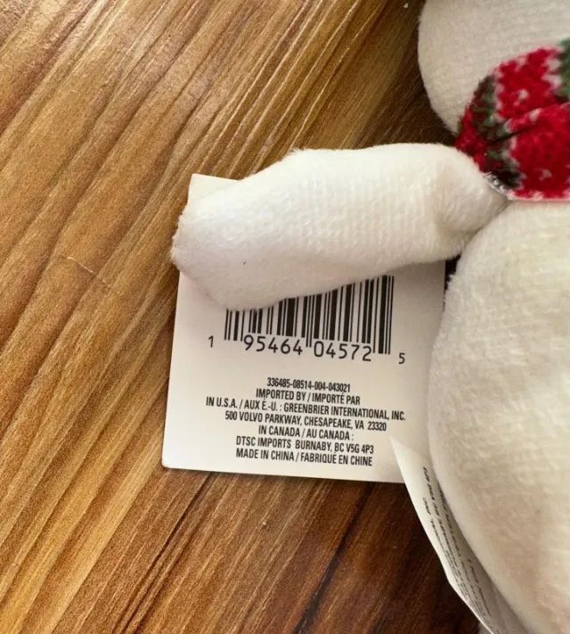 Pelucia Boneco de neve  importado (Desapego) - Foto 3