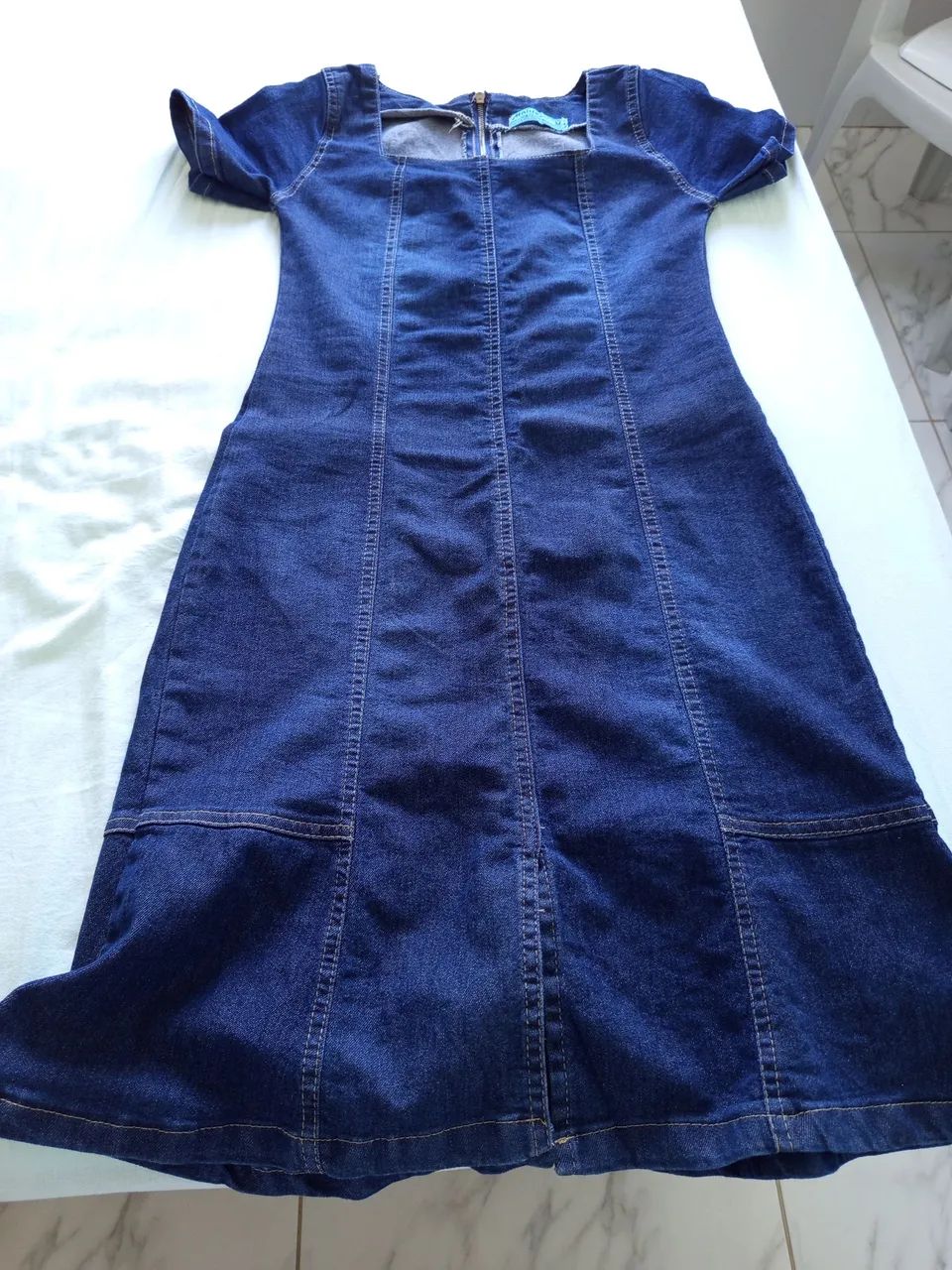 Vestido jeans com Lycra  - Foto 2