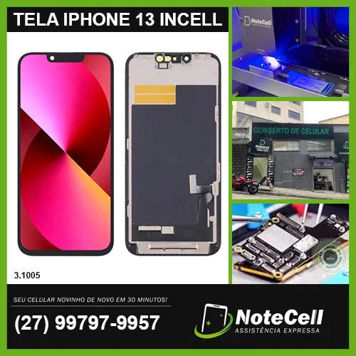 TELA / DISPLAY P/ IPHONE 13 INCELL LCD - Instalação em 30 Minutos!!!