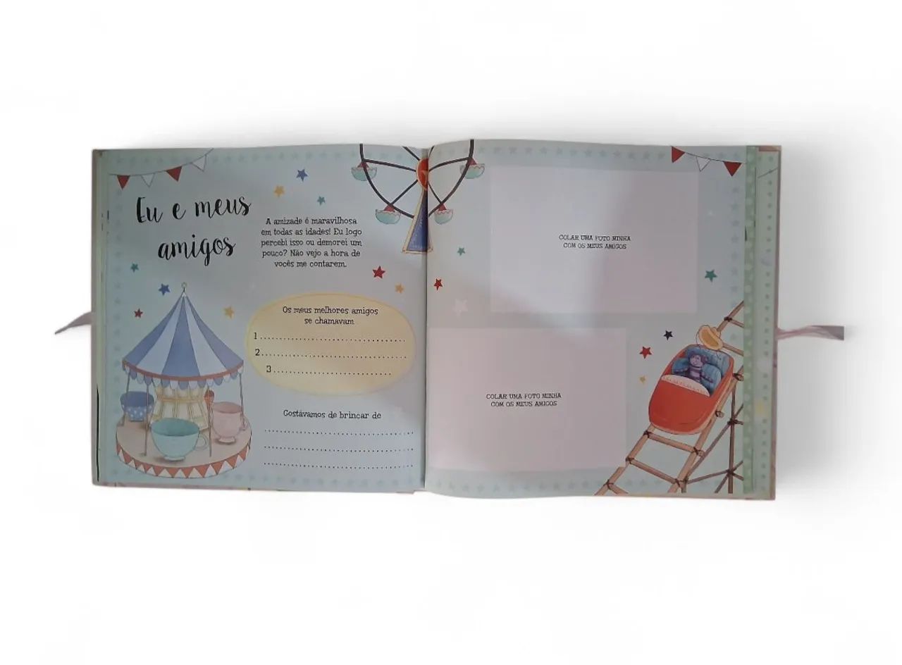 Livro Álbum do Bebê "Finalmente Cheguei" - Foto 3