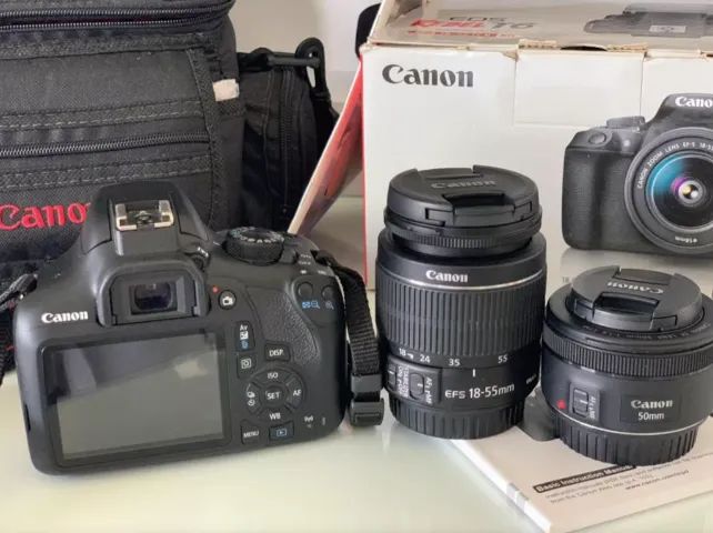 Canon T6 + lentes