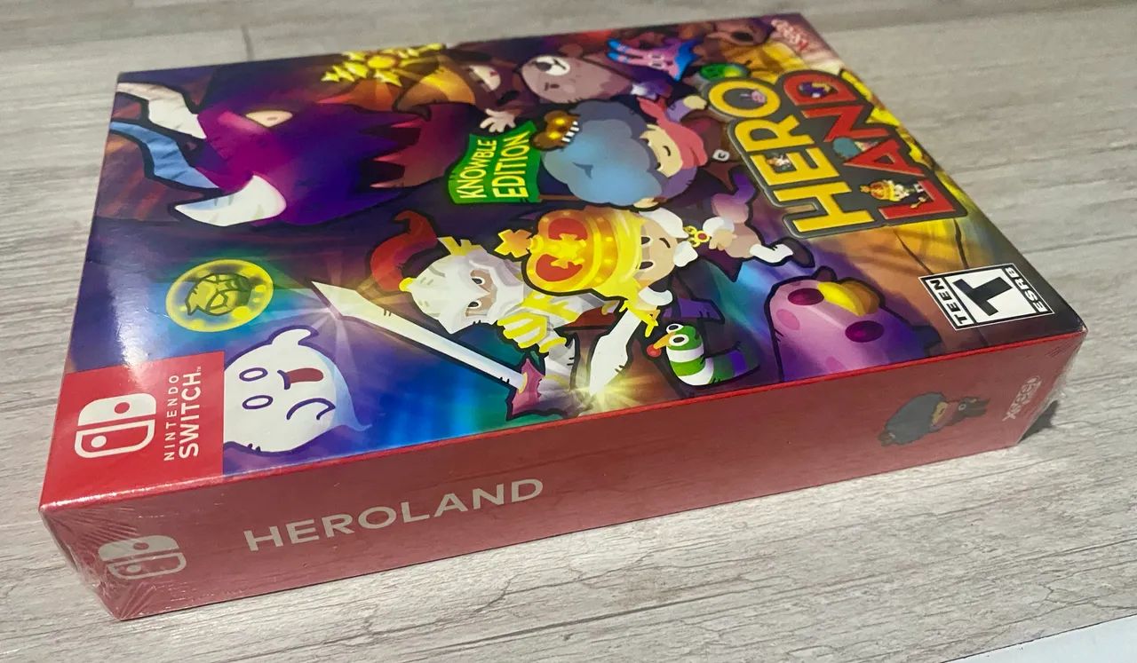 Nintendo Switch Hero Land Knowble Edition Lacrado - Foto 5