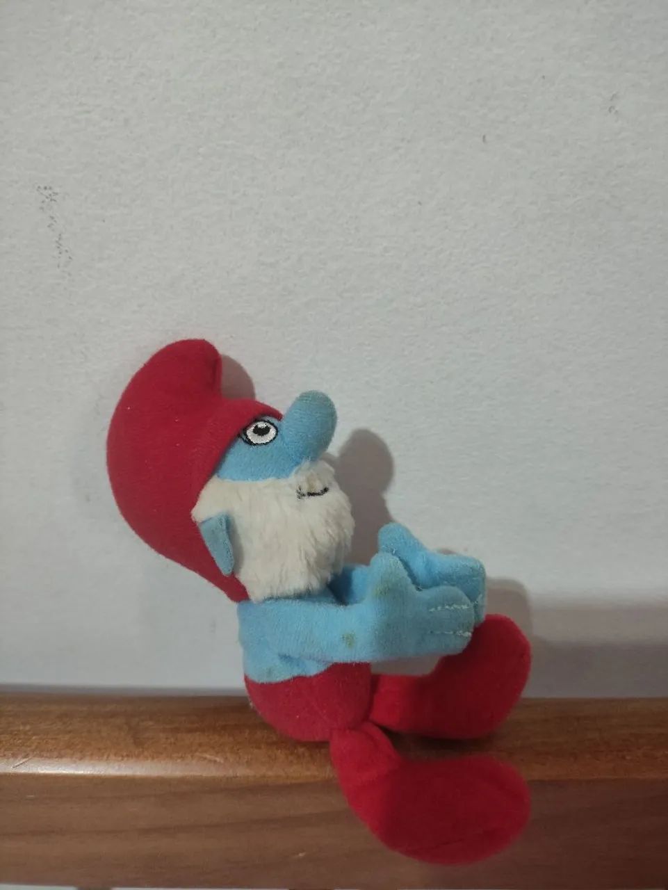 Kit pelúcias antigas os Smurfs agarradinho mcdonalds - Foto 2