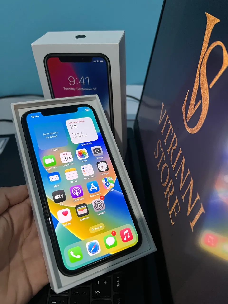 IPHONE X 64GB BATERIA 100% - Celulares e Smartphones - Redenção