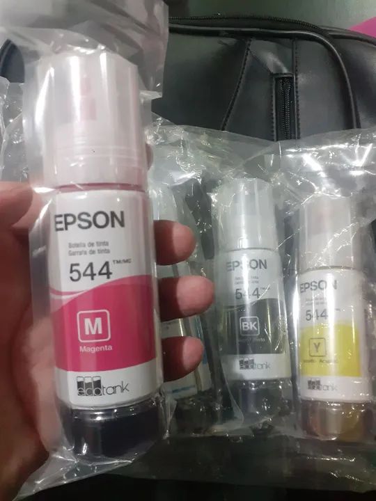 Cartuchos de tinta Epson 544 originais - Foto 2