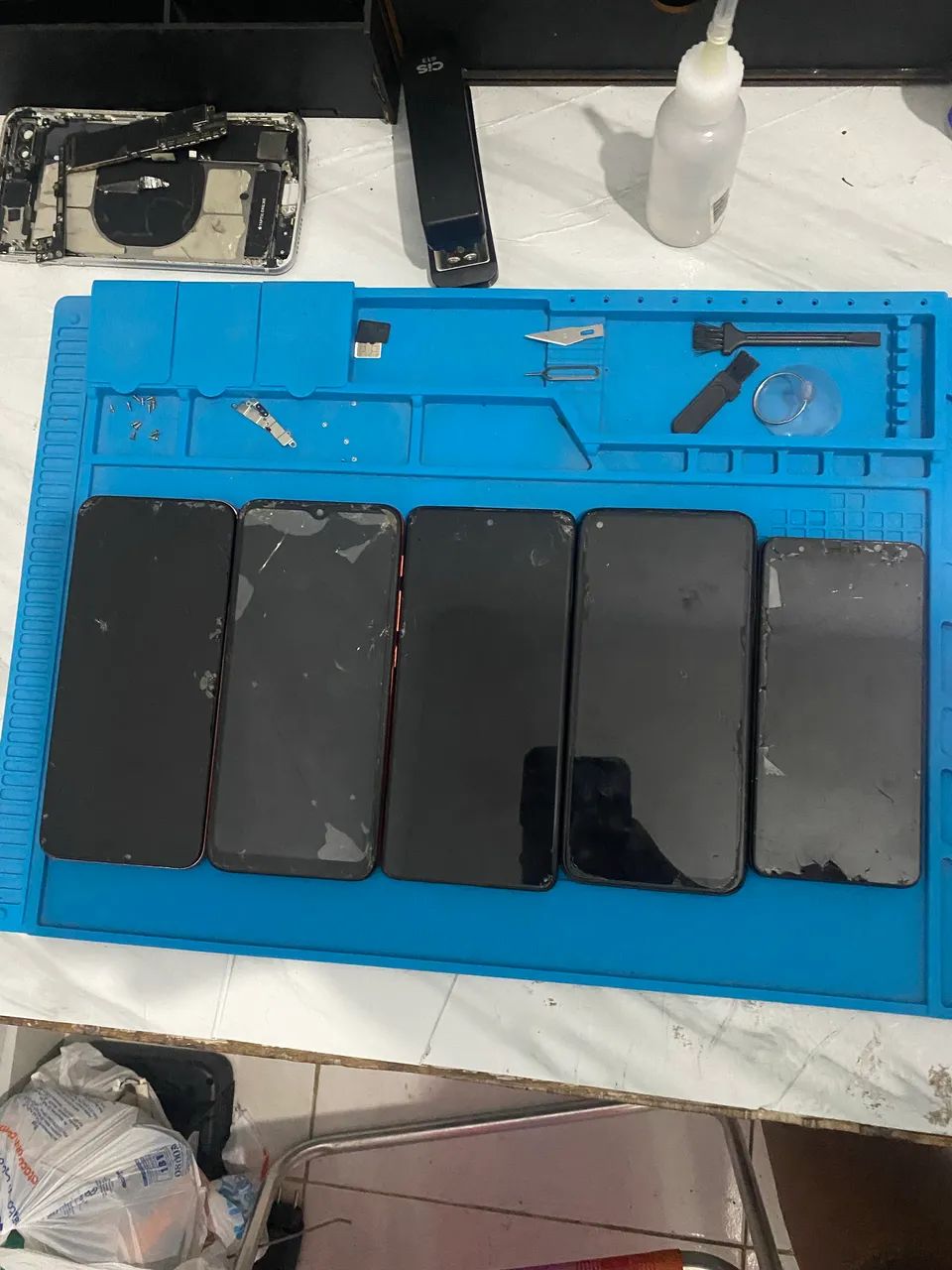 5 Carcaças de celulares 