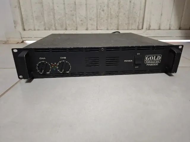 Amplificador Potência Gold PA8000 - Foto 3