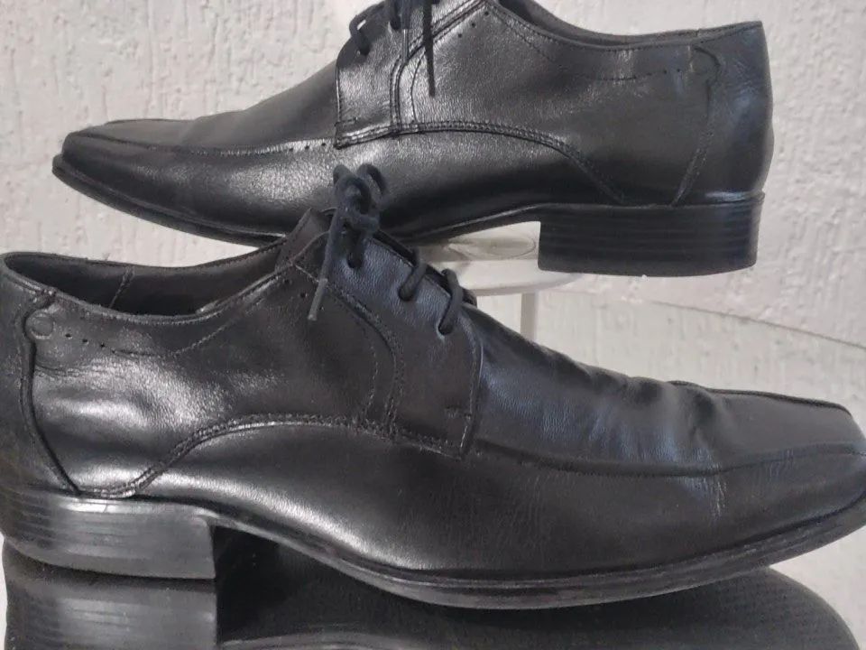 SAPATO DEMOCRATA FIT DE COURO NÚMERO 41 USADO