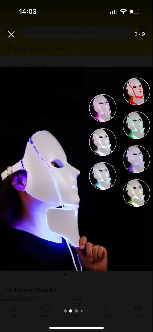 Máscara de led  - Foto 2