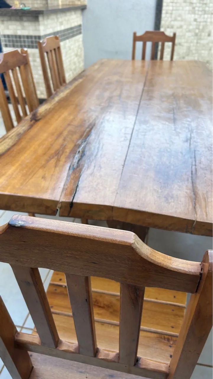 Mesa rústica para sítios 64168516719618122