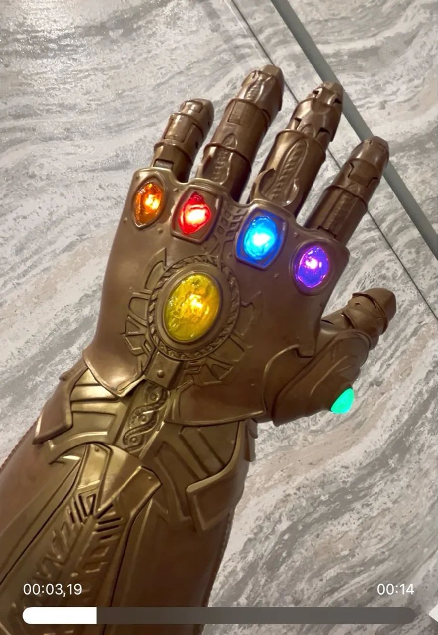 Manopla do infinito - Luva de Thanos