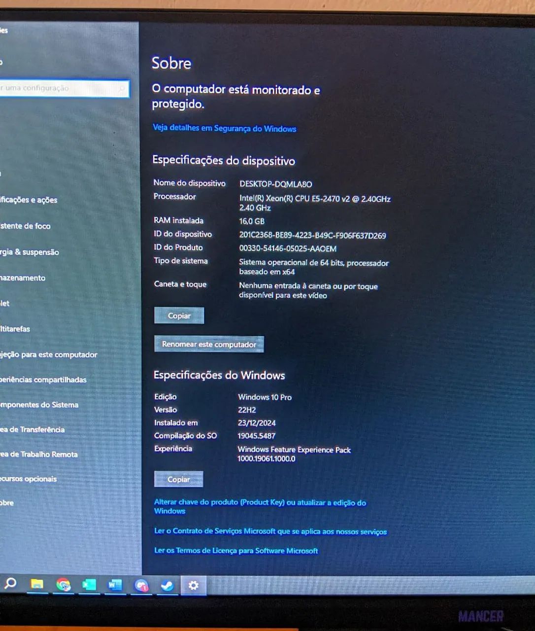 PC Gamer/Trabalho Xeon + Teclado Redragon, Headset e MPad Havit  - Foto 4