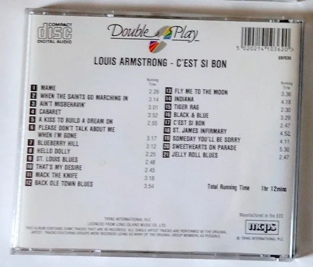 CD Louis Armstrong - C'est Si Bon - Foto 2