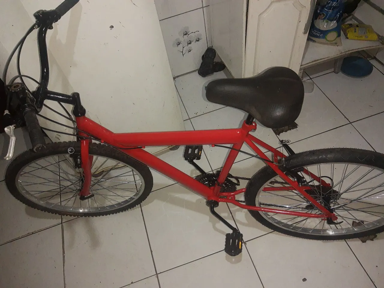 Bicicleta BMX Vermelha