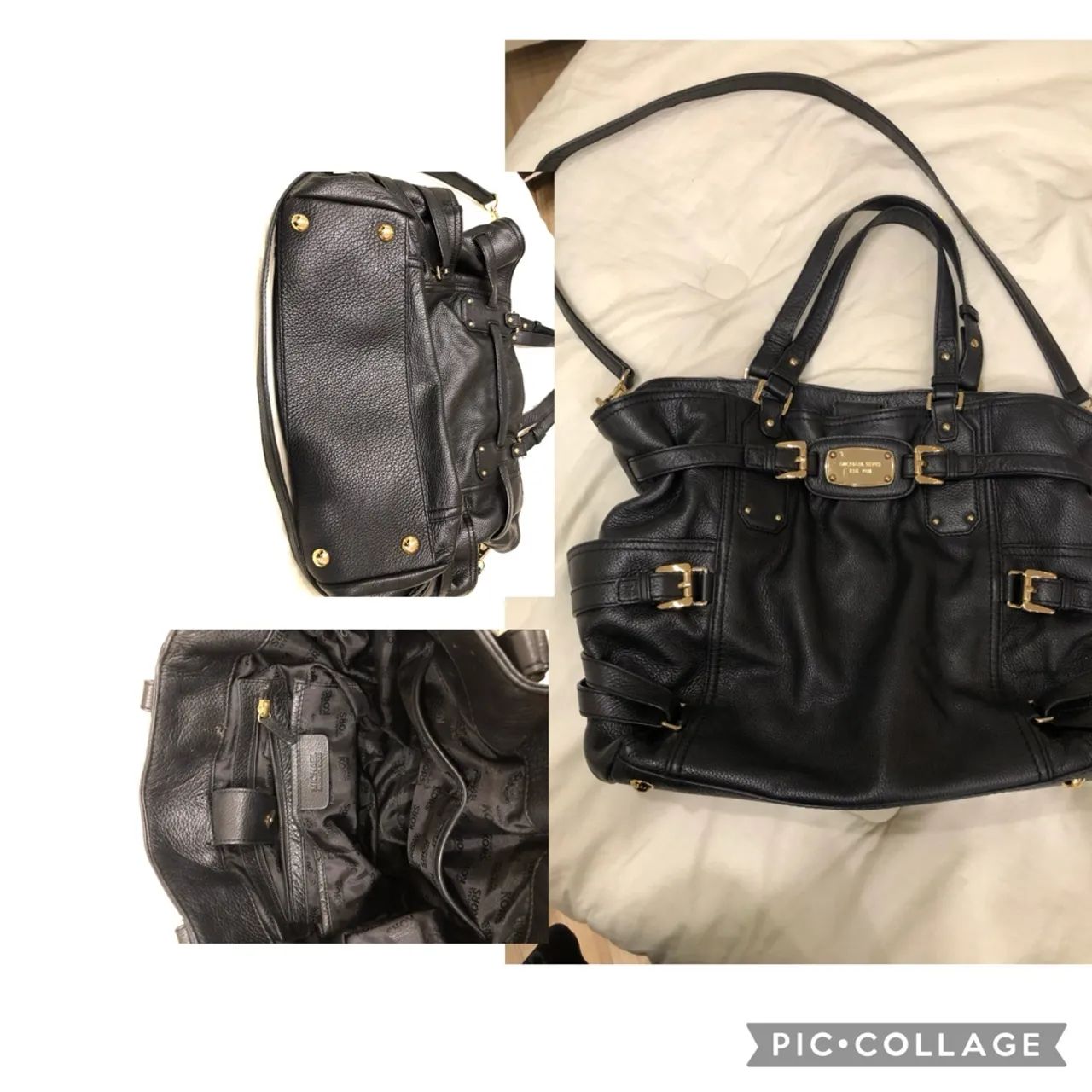  Bolsa couro  Michael Kors original!  - Foto 2