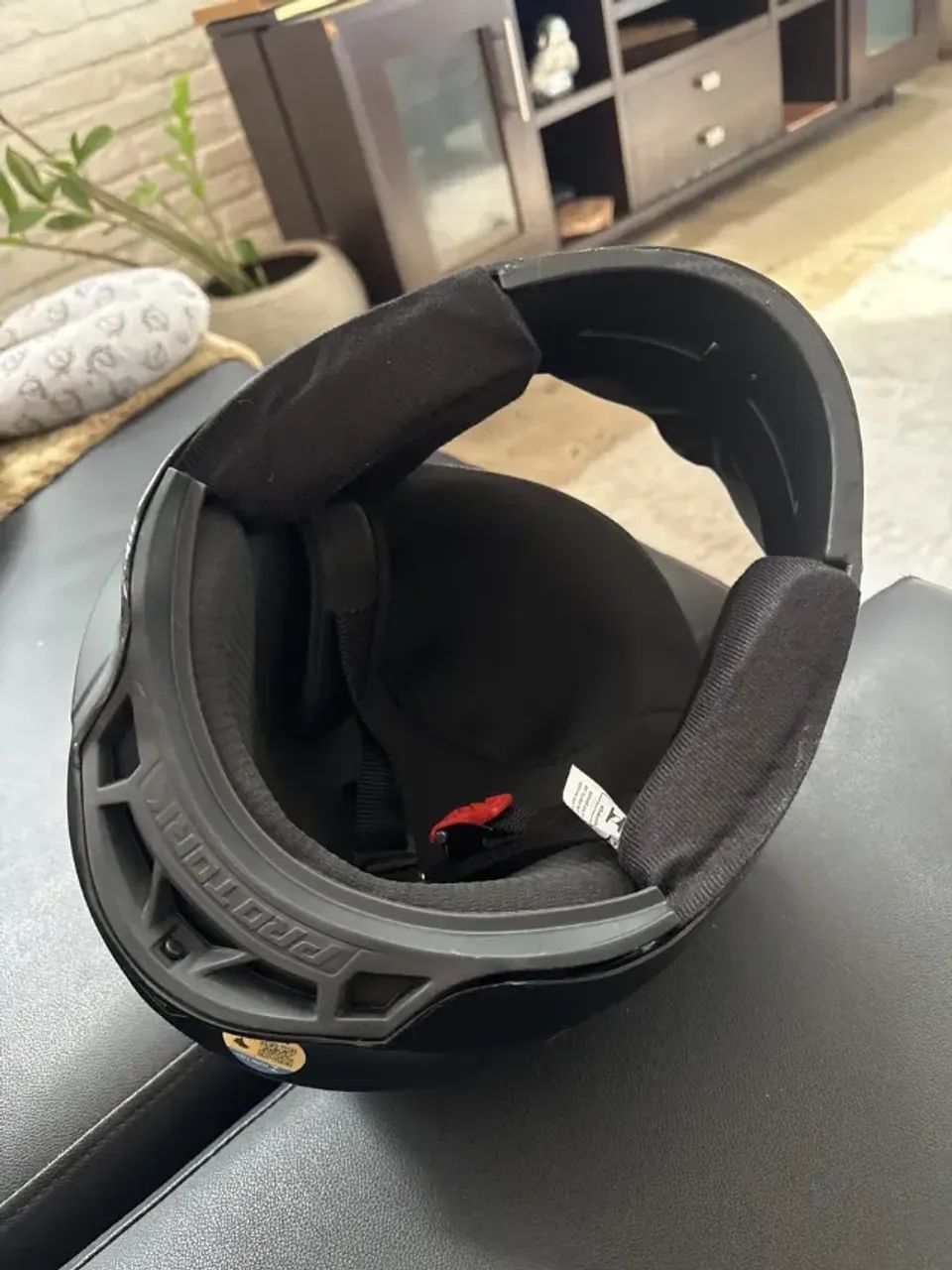 capacete fosco, viseira fumÊ - Foto 4