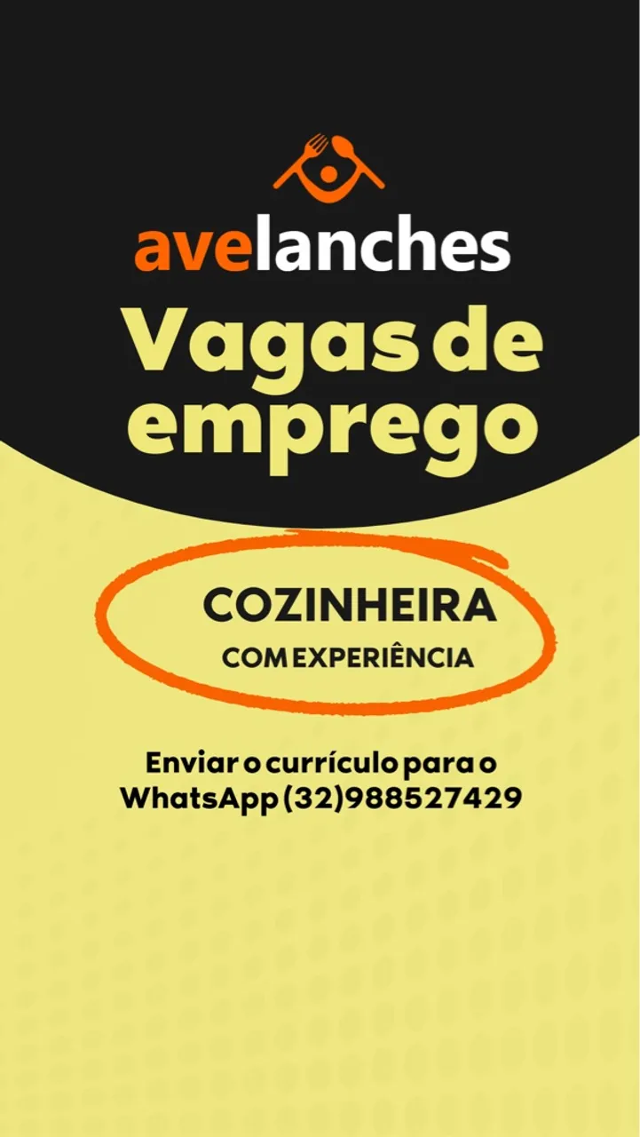 Cozinheira com experiência