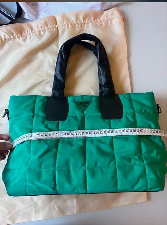 Bolsa de ombro C S Club verde - Foto 5