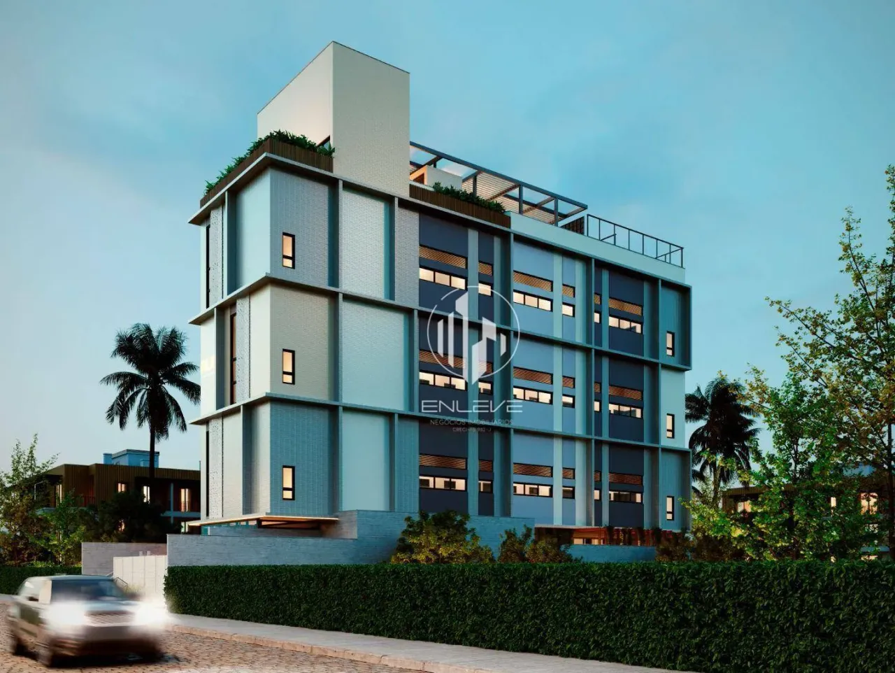 Lofts na planta a poucos passos da praia no Jardim Oceania